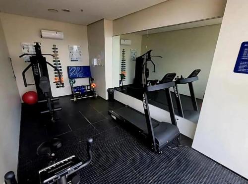 Palestra o centro fitness di Flat Biarritz - Praia Litorânea