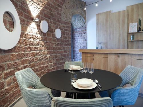 Posezení v ubytování Ein Traum im Turm, historischer Wasserturm Worms