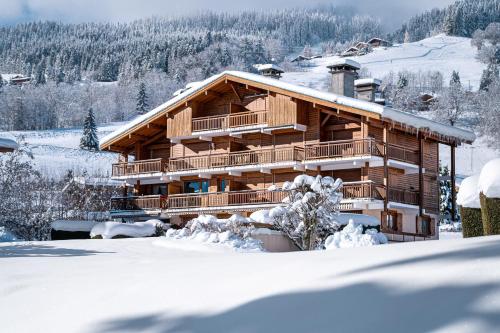 Flat La Loge - At the foot of the Jaillet in Megève photo 2