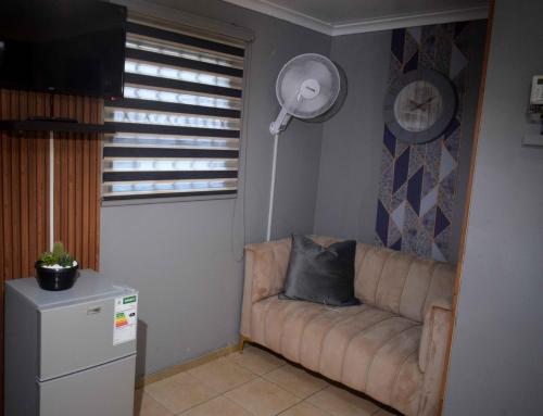 Et opholdsområde på Hlurile Lodge