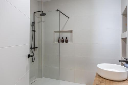 Koupelna v ubytování Sentir Jaén II