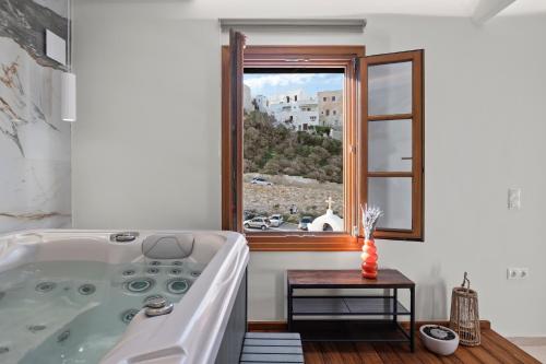 Fotografie z fotogalerie ubytování Pnoe Luxe Apartment & Spa, Naxos Town v destinaci Naxos Chora