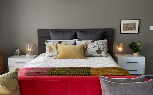 Ένα ή περισσότερα κρεβάτια σε δωμάτιο στο Escape