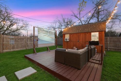 Κήπος έξω από το Peaceful and Relaxing Getaway w Beautiful Pool