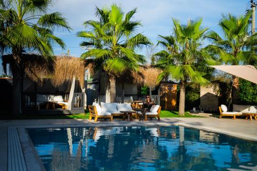 Swimmingpoolen hos eller tæt på Didi Hotel Sapanca