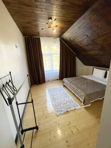 Ένα ή περισσότερα κρεβάτια σε δωμάτιο στο In Black forest