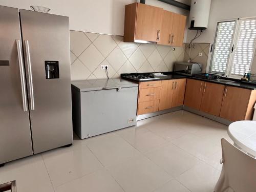 Η κουζίνα ή μικρή κουζίνα στο AGT Condo Home