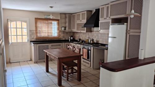 Køkken eller tekøkken på Casa Allende