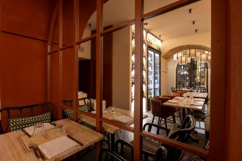 Χώρος καθιστικού στο Locanda Expanificio