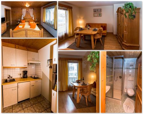 Köök või kööginurk majutusasutuses Haus Alpenblick