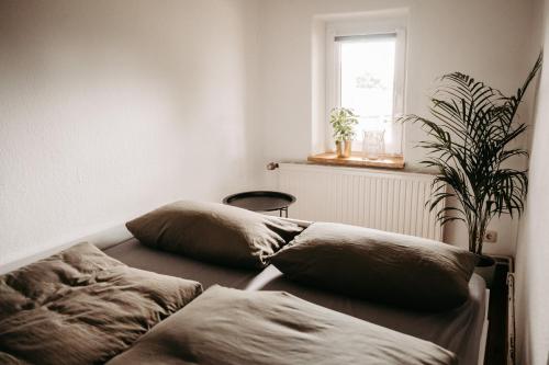 Posezení v ubytování Alte Molkerei