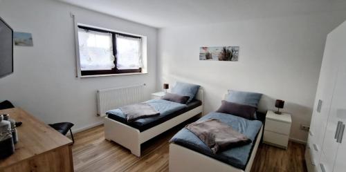 Χώρος καθιστικού στο Monteur- und Ferienwohnung Gästehaus Kinzigtal