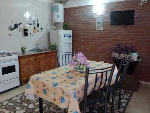 Kuchyň nebo kuchyňský kout v ubytování Cabañas Sprinter