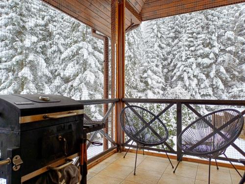 Το Zwierzogród τον χειμώνα