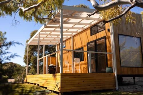 Bygningen som villaen ligger i