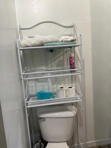 Koupelna v ubytování Atic Apartment