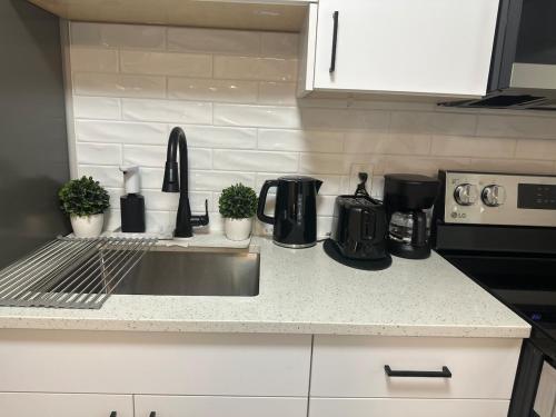 Een keuken of kitchenette bij Cozy guest house