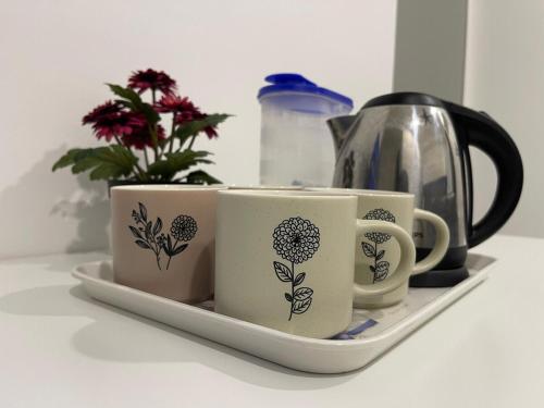 Kaffe- og tefaciliteter på New Bt Kawan X1 Studio Suite Ikea UOWKDU Stadium