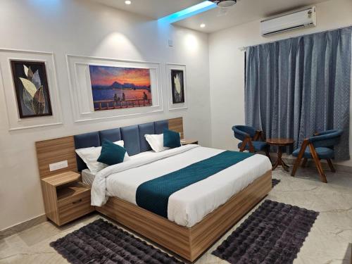 Postel nebo postele na pokoji v ubytování The Oasis Retreat