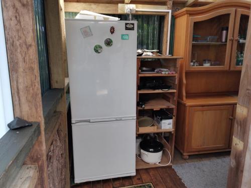 The Abel Tasman Treehouse的厨房或小厨房