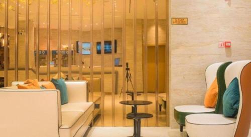 Phòng tắm tại City Comfort Inn Liuzhou Longtan Park Ma'anshan Baiyun