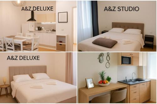 Postel nebo postele na pokoji v ubytování A&Z deluxe i studio apartment