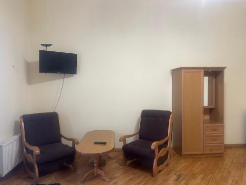 Televiisor ja/või meelelahutuskeskus majutusasutuses Noor Dilijan