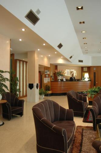 Zona de estar de Grand Hotel Ambasciatori Wellness & Spa