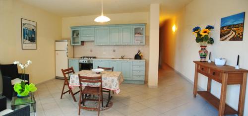 Kjøkken eller kjøkkenkrok på Appartamenti Via La Marmora