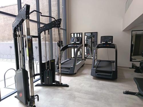 Γυμναστήριο ή/και όργανα γυμναστικής στο Suite urbana