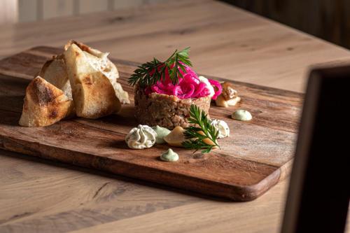 Comida en la pensión o alrededores