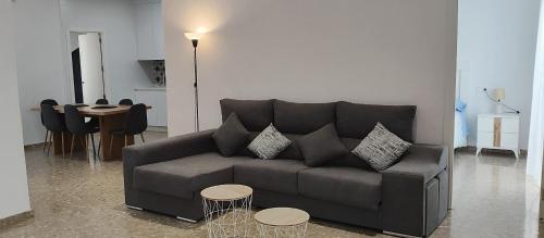 Χώρος καθιστικού στο Casa del Cabildo