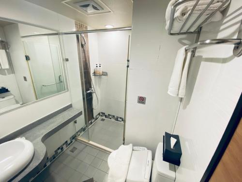 Ένα μπάνιο στο Kaohsiung Ahotel