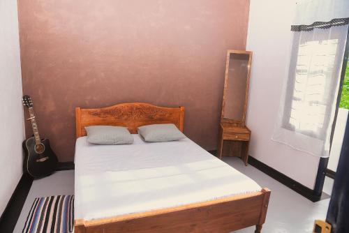 Giường trong phòng chung tại Firenze