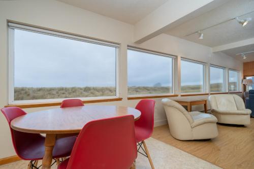 Χώρος καθιστικού στο Sea Lion Crossing