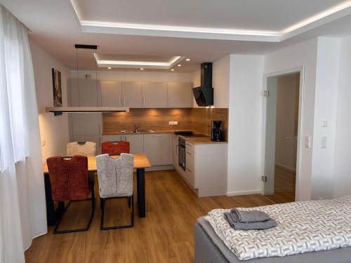 Η κουζίνα ή μικρή κουζίνα στο Klein Höpper