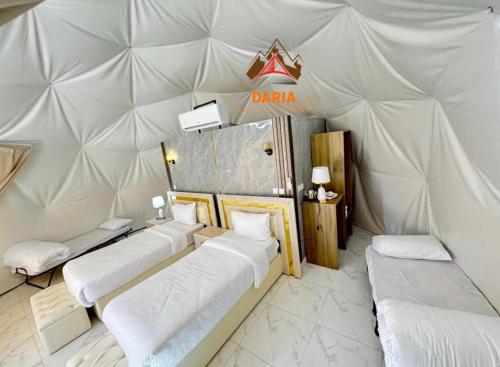 Ένα ή περισσότερα κρεβάτια σε δωμάτιο στο Daria Luxury Camp