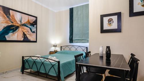 En eller flere senge i et værelse på Katerina's house