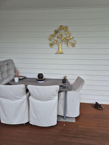 Χώρος καθιστικού στο Craignish Retreat