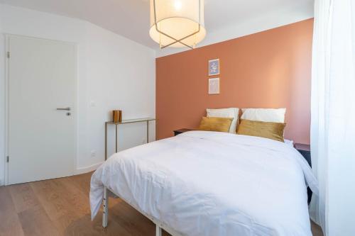 Postel nebo postele na pokoji v ubytování M055 Marquer T4 lumineux