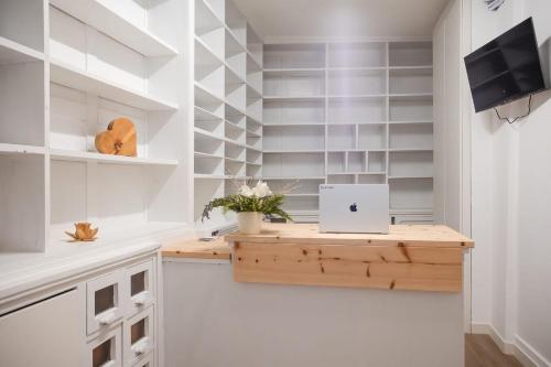 Kuchyň nebo kuchyňský kout v ubytování Garni Pola