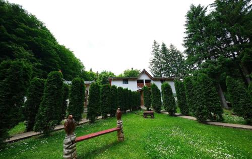 Zahrada ubytování Cabana Schinda