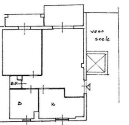 a floor plan of a house at Marine kiss in Civitavecchia