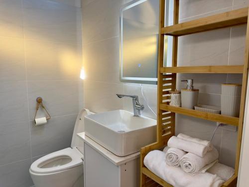 Ένα μπάνιο στο Sunkissed Haven