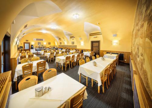 Restaurace v ubytování Hotel Zlatá hvězda