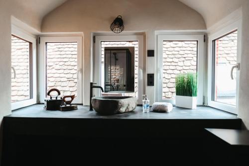 Φωτογραφία από το άλμπουμ του Lehm & Fachwerk Dach-Apartment - Claycation σε Marktbreit