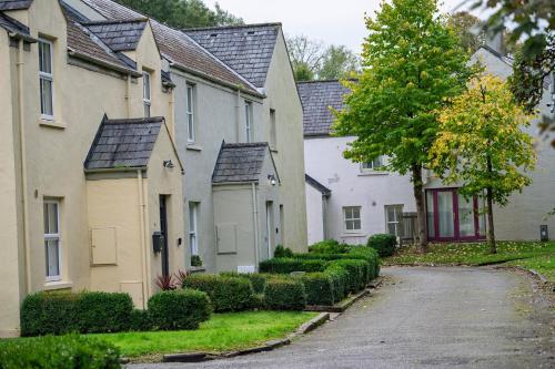 eine Häuserreihe mit einer Straße davor in der Unterkunft No.14 in Bunratty