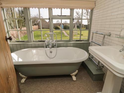 Et badeværelse på Holly Cottage