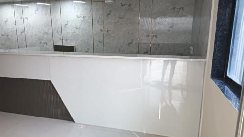 Koupelna v ubytování Hotel Empire