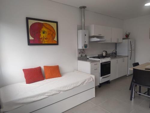 Η κουζίνα ή μικρή κουζίνα στο Altos deMoreno - solo familias o parejas